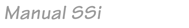 Manual SSi